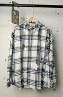 クロムハーツ チェックシャツ n級 2025新作 クロスワッペン 長袖 カジュアル 高品質 ストリート ファッション