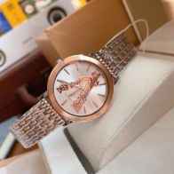 ヴェルサーチ 偽物 高級感仕上げ 上質感 正確な刻印 レディース腕時計 ローズゴールド 2025新作モデル