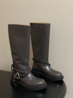 ボッテガヴェネタ トライアングル ロングブーツ グレーブラウン 高品質 激安屋口コミ多数 冬新作 高再現度