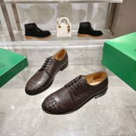 ボッテガヴェネタ イントレチャート トゥデザイン カップル革靴 ブランド コピー 安全通販 高再現度レザー 即納対応