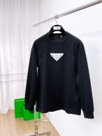 プラダ スウェット メンズ n級 数量限定入荷 精密ディテール仕様 ブラックトライアングルロゴデザイン 上質素材で快適な着心地
