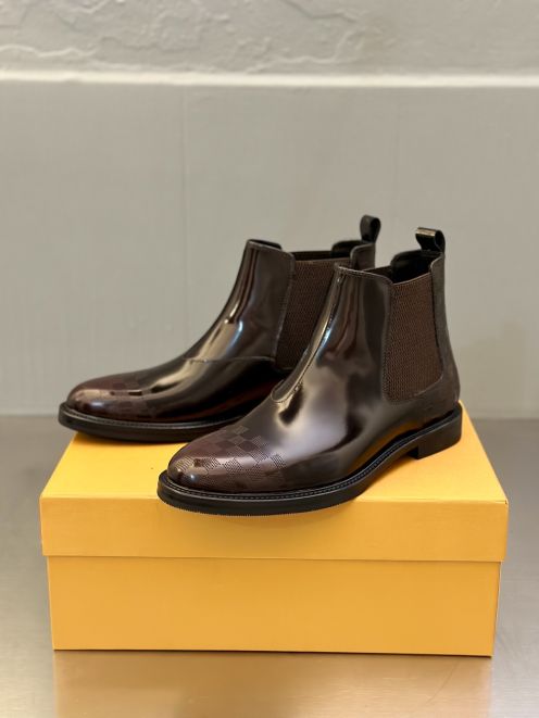 ルイ・ヴィトン チェルシーブーツ コピー 高再現度 高級感仕上げ 上質カーフレザー仕様 本格派モデル 丁寧な縫製 安心通販