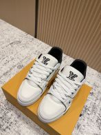 ルイ・ヴィトン スニーカー 激安 高品質 2025新作 ホワイト&times;ブラック 洗練シルエット レビュー高リピ率 人気モデル