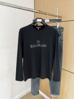 バルマン ロンT 2025新作 ブランド コピー 高再現度 丁寧な縫製 通気 快適な着心地 シンプルデザイン 安心サイト