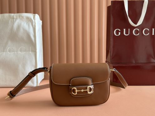 グッチ ホースビット1955 ショルダーバッグ ブラウン 格安 正確な刻印 高級感漂う 上質仕上げ 安心サイト 即納対応 限定入荷