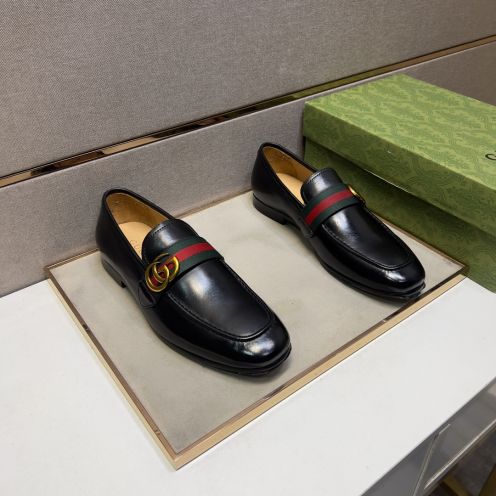 グッチ ダブルG ローファー ブラック メンズ ブランド コピー 安全通販 圧倒的な再現度 高級感漂う 上質レザー 即納対応 限定販売