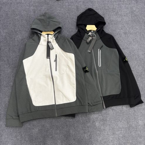 ストーンアイランド フーディ パーカー 2025新作 偽物 高再現度 快適な着心地 メンズ トップス 実店舗運営 安心サイト