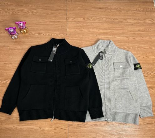 ストーンアイランド 激安 ウールジップカーディガン 2025新作 快適な着心地 保温性抜群 上質感 レビュー高リピ率 安心の日本倉庫