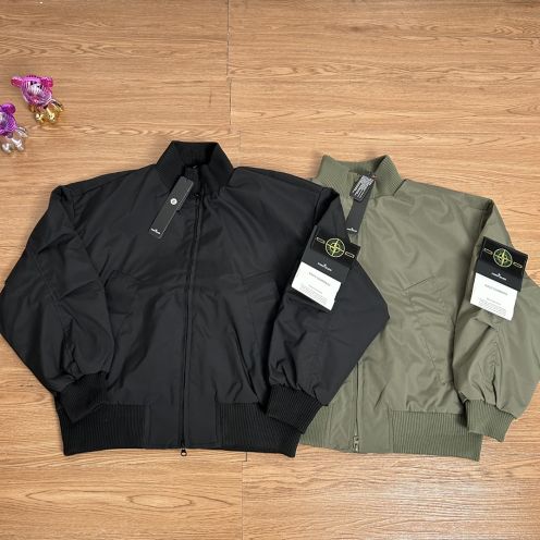 ストーンアイランド 2025新作 偽物 バレない再現度 ナイロンブルゾン 高再現度 男女兼用 ジャケット 品質管理徹底