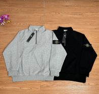 ストーンアイランド 2025新作 n級 ハーフジップ スウェット 快適な着心地 男女兼用 安心の日本倉庫 限定入荷