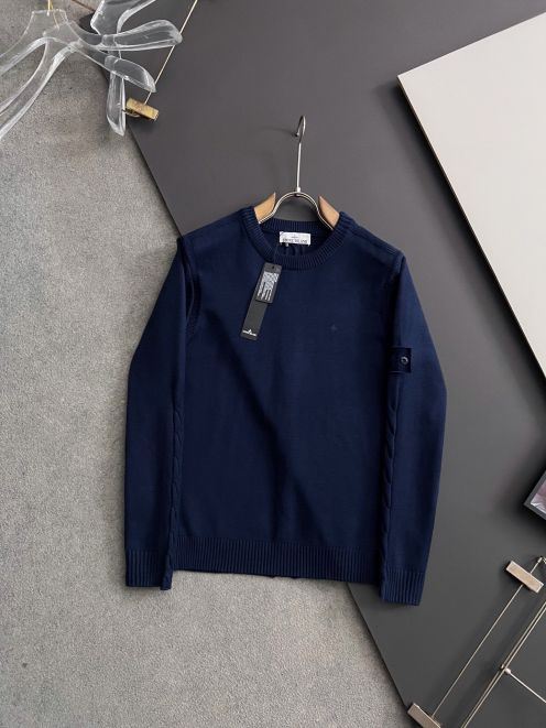 ストーンアイランド 偽物 クルーネックニット ブランド 服 コピー 激安 快適な着心地 丁寧な縫製 高評価