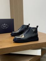 プラダ ブランド コピー レースアップブーツ 2025新作 高級感仕上げ 発送保証付き 安心サイト 品質管理徹底