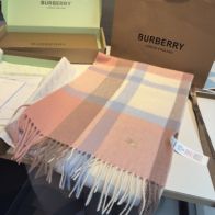 バーバリー マフラー レディース カシミヤ ブランド コピー 優良店 ピンクベージュチェック 高級感 柔らか肌触り ギフト最適