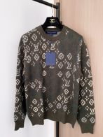 ルイヴィトン偽物 クルーネックセーター2025新作 高級感仕上げ 高再現度 細部まで忠実な職人技術再現