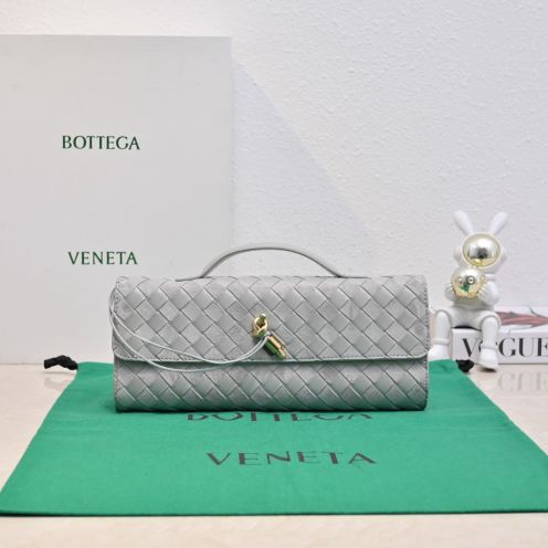 ボッテガ・ヴェネタ クラッチバッグ スーパーコピー 優良サイト 2025新作 高再現度イントレチャートグレー仕様