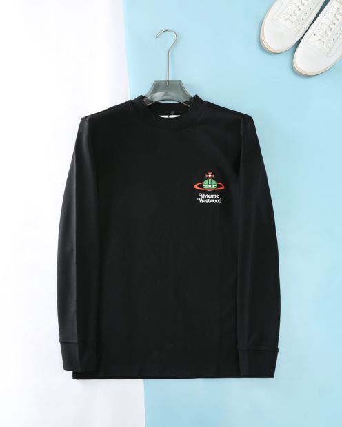 ヴィヴィアンウエストウッド ブランド コピー 2025新作 長袖Tシャツ 高再現度 通気 快適な着心地 シンプルデザイン 上質感 安心サイト