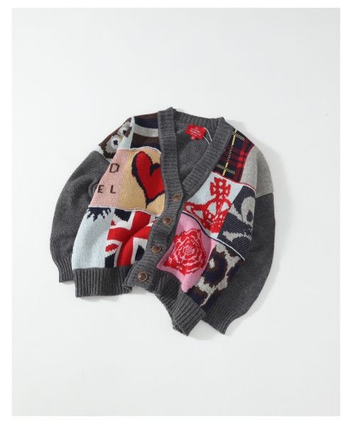 ヴィヴィアンウエストウッド カーディガン スーパーコピー 優良サイト 2025新作 高評価 男女兼用 柔らか素材 丁寧な縫製 上質感モデル