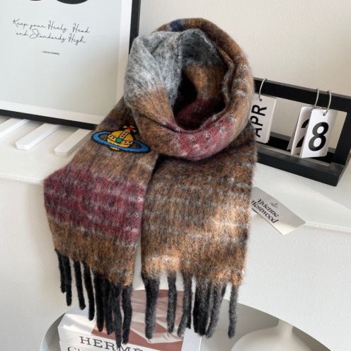 ヴィヴィアンウエストウッド スカーフ n級 2025新作 高評価 職人技術再現 丁寧な縫製 上質素材 男女兼用 安心サイト