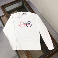 モンクレール 長袖Tシャツ 2025新作 激安屋口コミ 高再現度 トリプルロゴデザイン 上質コットン使用 快適な着心地 安心サイト