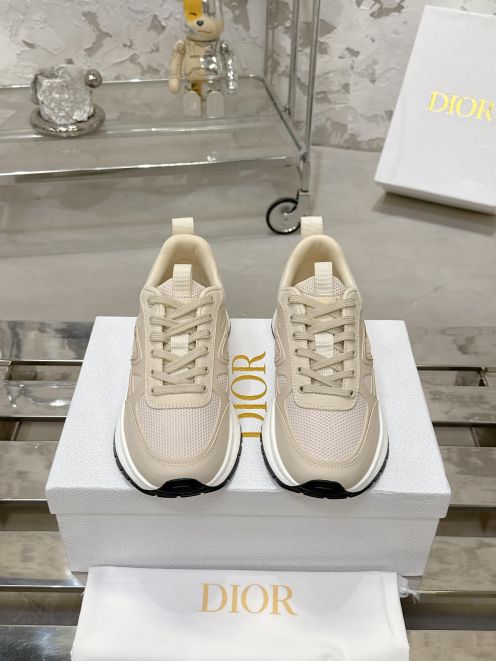 ディオール スニーカー 2025新作 激安屋口コミ 高再現度モデル 通気メッシュ仕様 上質レザー使用 精密ディテール 即納対応