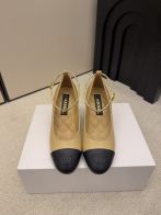 シャネル パンプス n級 2025新作 ベージュ 高再現度 本格派モデル 高級感仕上げ パールヒール 安心サイト