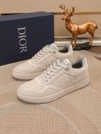 ディオール スニーカー 2025新作 激安 高級感ベージュモデル オブリーク柄デザイン 本革仕上げ 丁寧縫製 即納対応