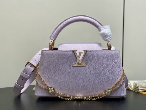 ルイ・ヴィトン カプシーヌBB ラベンダー 2025新作 スーパーコピー 優良サイト 高級感仕上げ 本革使用 上質感 満足度高い 安心の日本倉庫