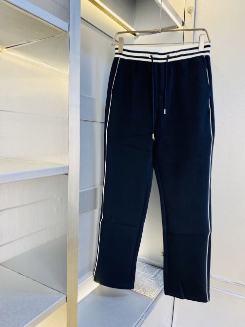 セリーヌ パンツ 偽物 バレない再現度 トリオンフロゴ スウェット ネイビー 2025新作 ブランド コピー 高品質仕様