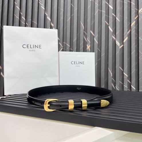 セリーヌ ベルト n級 高再現度 2025新作 本革使用 ゴールド金具 精密ディテール 秘密厳守配送