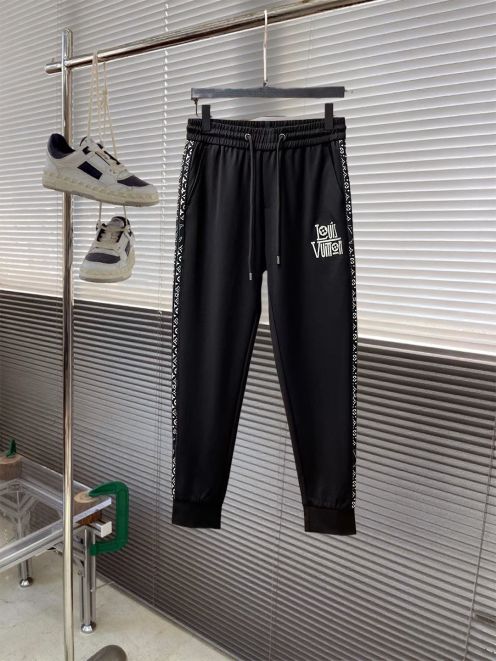 ルイ・ヴィトン モノグラムライン ジョガーパンツ 2025新作 偽物 バレない再現度 男女兼用 快適な着心地 通気性抜群 高評価