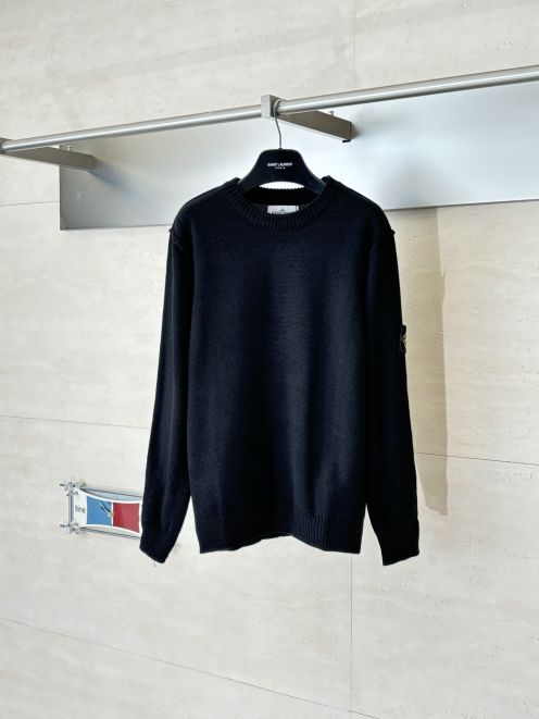 ストーンアイランド クルーネックニット 定番モデル 2025新作 コピー 高再現度 高品質 通気 快適な着心地 男女兼用 安心サイト