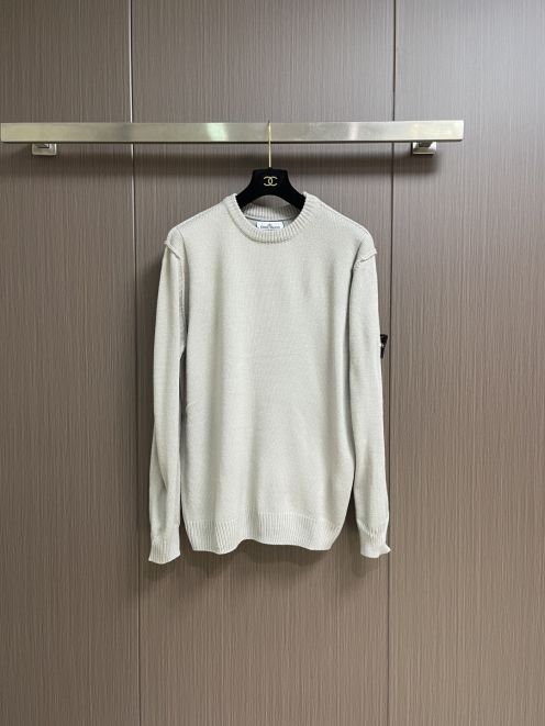 ストーンアイランド 定番クルーネックニット 2025新作 n級 高再現度 高品質 通気 快適な着心地 男女兼用 上質感 安心サイト