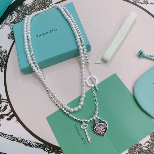 ティファニー パールビーズチャームネックレス 2025新作 定番モデル 高再現度 n級 精密ディテール 正確な刻印 高級感仕上げ 安心サイト 数量限定入荷