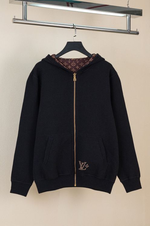 ルイヴィトン 偽物 バレない再現度 ジップアップパーカー 2026新作 定番デザイン 快適な着心地 通気性 上質感 丁寧な縫製 高再現度 安心サイト