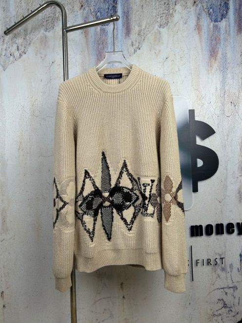 ルイ・ヴィトン ブランド コピー 2026新作 モノグラムニット 定番 高再現度 高品質 通気 快適な着心地 男女兼用 安心サイト