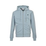 アミ パリ ジップパーカー 2026新作 ライトブルー 偽物 バレない再現度 快適な着心地 男女兼用 肌触り良好 高品質仕上げ