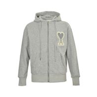 アミ パリ 激安屋口コミ グレー ハートAワッペン ジップアップ パーカー 2026新作 高評価 口コミ多数 快適な着心地 高再現度 安心サイト