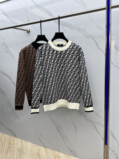 フェンディ 2026新作 ニットセーター 優良サイト 高再現度 高品質仕上げ 男女兼用 快適な着心地 肌触り良好 高評価口コミ多数