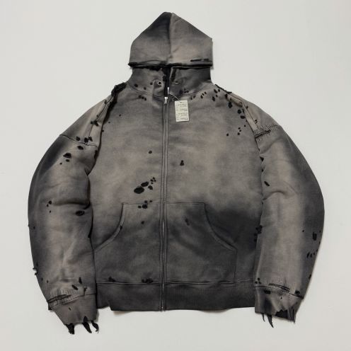 セント マイケル 2026新作 n級 ダメージジップフーディー 高再現度 定番モデル 通気性対応 男女兼用 高品質仕上げ 安心サイト