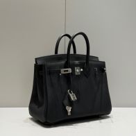 エルメス バーキン 25 ブラック ハンドバッグ 2026新作 格安 高再現度 本革使用 精密ディテール 高級感仕上げ 安心サイト 秘密厳守配送