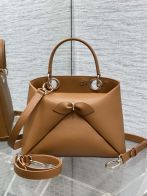 ディオール リボンモチーフ2WAYトートバッグ 2026新作 キャメルカラー 定番モデル 高再現度スーパーコピー 高品質本革使用 精密ディテール 安心取引