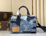 ルイ・ヴィトン 2026新作 定番モデル 高再現度 偽物 スピーディ バンドリエール デニム 高品質本革使用 正確な刻印 精密ディテール 安心サイト 追跡可能