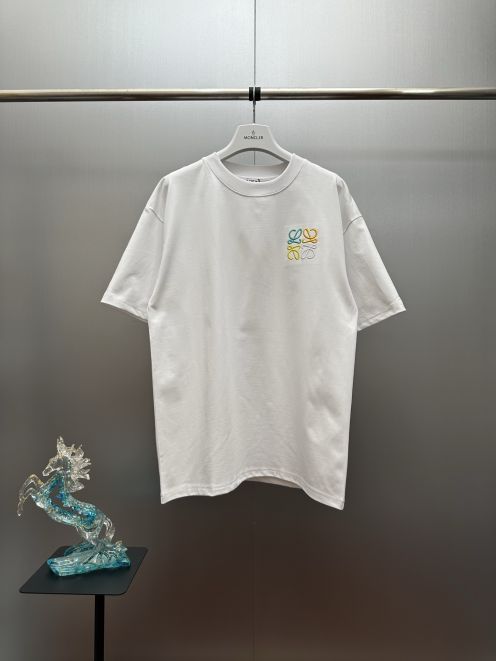 2026新作 ロエベ アナグラムTシャツ 激安屋口コミ多数 通気 男女兼用 夏服 快適な着心地 精密ディテール 高品質 リピーター多数