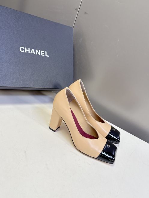 シャネル 2026新作 レディースパンプス 本革使用 高級感仕上げ 精密ディテール 正確な刻印 安心サイト 激安 エレガントヒール