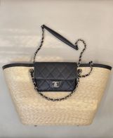 シャネル スーパーコピー ストロートートバッグ チェーンショルダー キルティングフラップ 高級感仕上げ