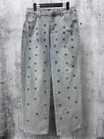 シャネル スーパーコピー ロゴ総柄デニムパンツ ワイドストレートシルエット 口コミ多数