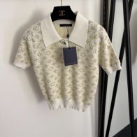 ルイヴィトン n級 モノグラムポロニット 半袖 夏服 快適な着心地