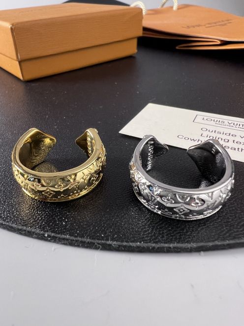 ルイヴィトン スーパーコピー モノグラムオープンリング ワイドジュエリーデザイン 激安