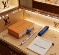 ルイヴィトン スーパーコピー モノグラムブレスレット シルバーリンクデザイン 精密ディテール