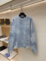 ルイヴィトン n級 タイダイスウェットトレーナー LVMロゴ刺繍デザイン 通気